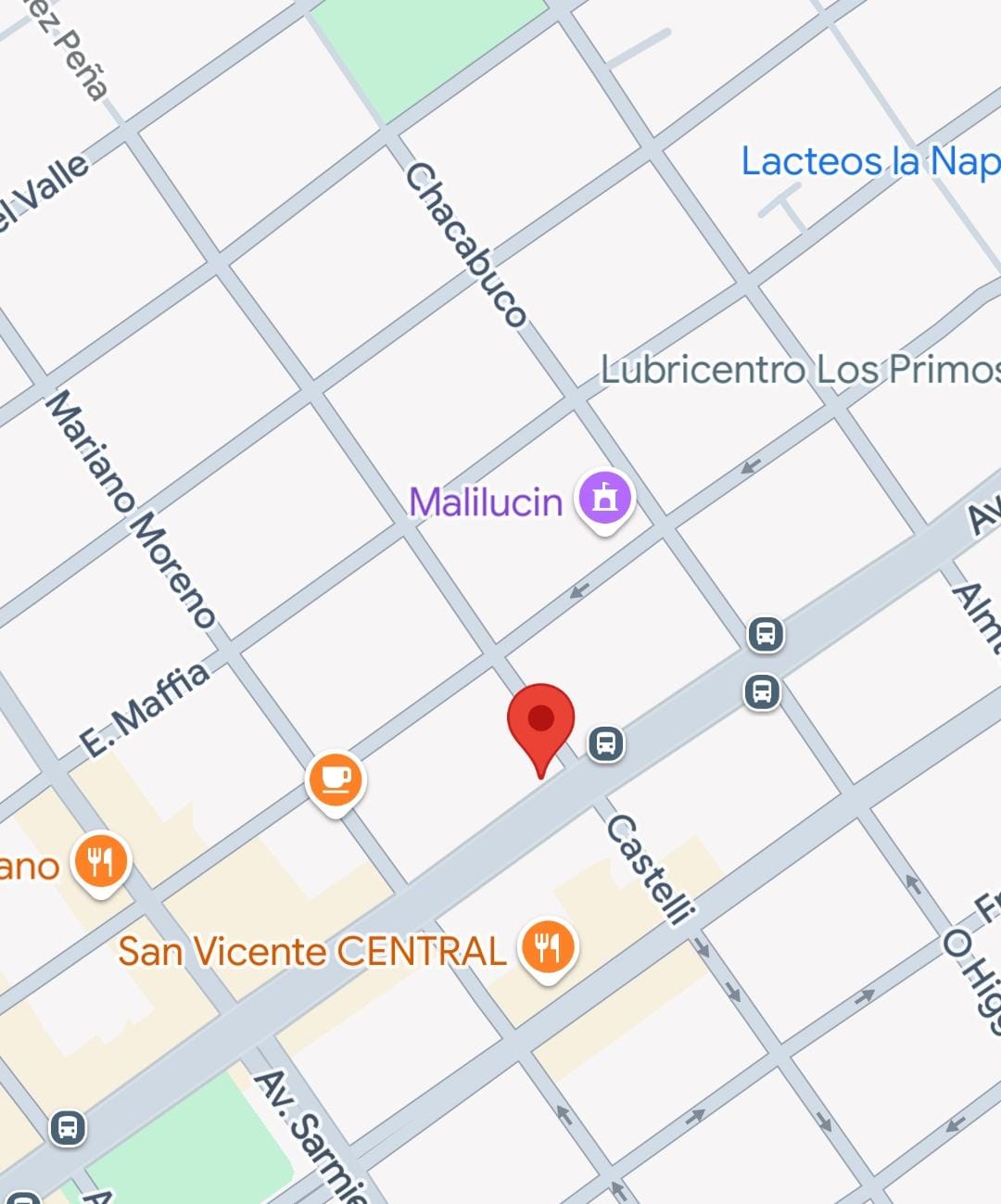 Frente del local Hidro Sanvi